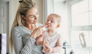 Escovar os Dentes do Bebê